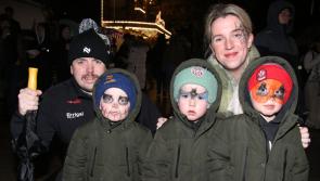 IN PICTURES: Derry Halloween kicks off as crowds brave weather for 'Awakening of the Walls'