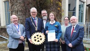 Dunleer student wins regional Rotary Youth Leadership competition
