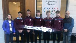 Offaly students attend Engineering Olympiad At TUS in Athlone