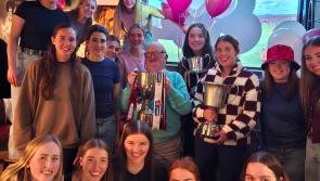 Kilkenny legends combine as GAA fanatic joins Dicksboro celebrations 