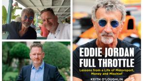 New book by Laois native Keith O’Loughlin honours Formula One legend Eddie Jordan