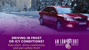 Road safety alert issued for Longford motorists as ice warning in place until 11am