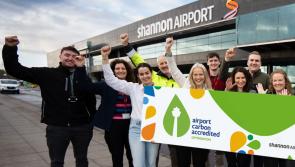Shannon Airport achieves new accreditation for reducing carbon emissions