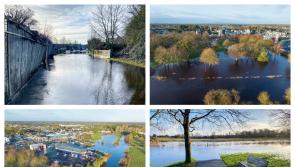 PHOTOS: Laois town left flooded in Storm Chandra aftermath