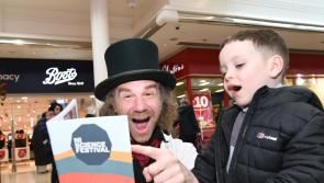 IN PICTURES: Derry shoppers get a lesson in fun with Professor Lukey Luke