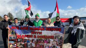 Donegal and Mayo protesters against Allianz gather together as one in Letterkenny