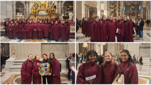 PICTURES: Student choir from Offaly school impress during special performance in Rome 