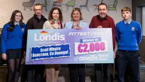 Donegal school 'delighted' to be one of five to win &euro;2,000 of sports gear