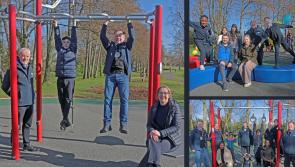 New all purpose outdoor exercise-and-recreation area opens in Longford Town Mall complex