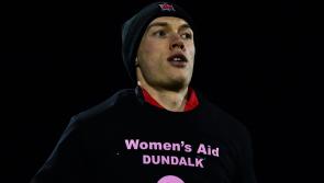 Dundalk FC announce amount raised by  Women's Aid bucket collection 
