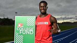 Dundalk sprinter Israel Olatunde launches SPAR College Fund