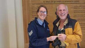 Gardaí in Kilkenny extend the hand of friendship to visiting American 
