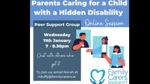 Tipperary carers urged to avail of support  if caring for a child with a hidden disability