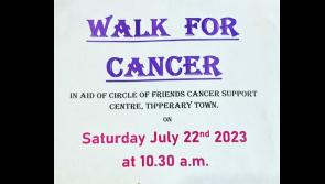 Fundraising walk for  cancer care centre in Tipperary Town