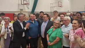 WATCH: Moment Declan Burgess is elected in Cashel-Tipperary LEA after first count