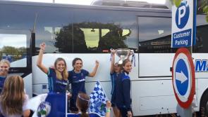 WATCH: New All-Ireland Champions Laois bring home the Cup to Portlaoise