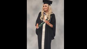 Graduation smiles for Longford's Shauna Cawley 