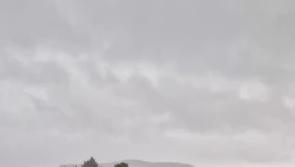 Watch:  Storm Debi causes flooding in south-west Donegal