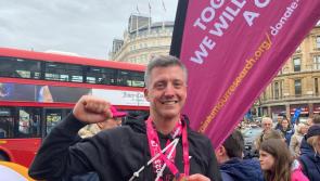 Derry man completes London Marathon in memory of his late wife