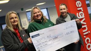 Derry-based utility company raises over £11k for NSPCC NI