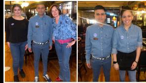 Staff of award winning restaurant don their denim and raise over €1,000 for Alzheimer's Society 