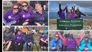 PICTURES | Brave Lisryan volunteers conquer Croagh Patrick  and raise funds for Longford Branch of Alzheimer Society of Ireland 