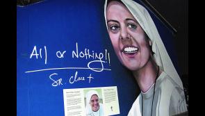 Bishop blesses new mural dedicated to Derry nun Sister Clare