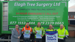 Go green for Foyle Hospice and recycle your Christmas tree this year