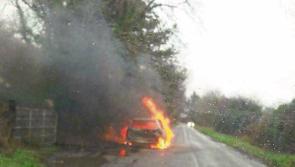 Carlow driver convicted for no insurance in car that burst into flames on M9 motorway