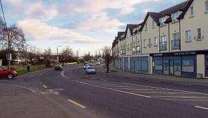 New footpath for Sallins, Kildare, town centre