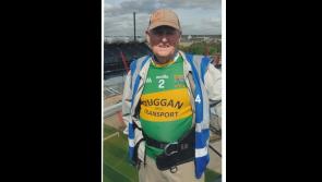 Kilkenny's Michael Duggan takes to Croke  Park skies for 88th birthday