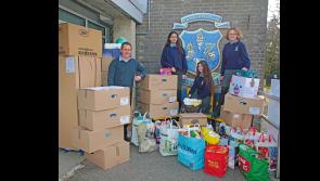 Incredible response as Longford students organise collection for Ukraine