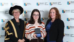 Lanesboro student presented with Maynooth University Entrance Scholarship Award