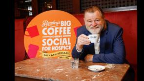 Brendan Gleeson urges Longford coffee lovers to host for Hospice
