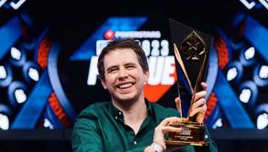 Longford's Padraig displays nerves of steel as he wins €1m poker jackpot in Prague