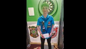 From Leaving Certificate to darts champion for one Longford student 