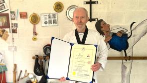 Longford’s Grand Master Jan Bartels receives 9th dan in Taekwondo
