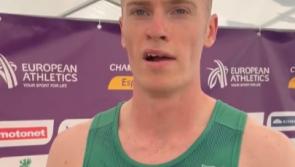 Longford’s Cian McPhillips seventh in the 800m final at the European U-23 Athletics Championships

