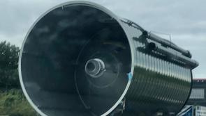 Is  someone in Laois building a spaceship? Motorists baffled by object  towed down on M7 