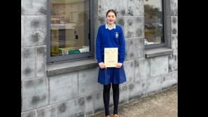 Sophia Whelan to represent Ursuline in All Ireland Public Speaking