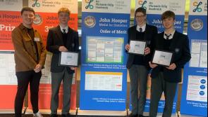 Dundalk Grammar chool pupils win Order of Merit award