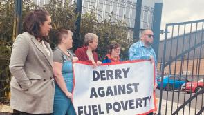 Protest outside Budget Energy in Derry as prices take another near 30% rise
