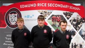 Carrick-on-Suir Edmund Rice Secondary School students' soil project won award at WIT SciFest 