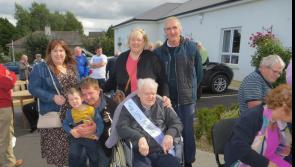 Bill Cronin from Ahenny celebrated his 100th birthday surrounded by his family 