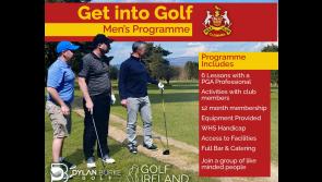 'Big drive' at Clonmel Golf Club with fantastic opportunity for men to take up the sport