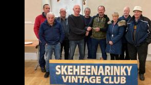 South Tipperary Vintage Club make potential life-saving cheque presentation 