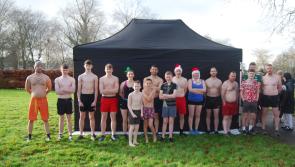 Brave Templemore souls swim for Hospice