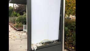 New bus shelter vandalised in village in Louth