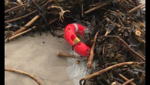 Storm Franklin leaves its mark on Port Arthur beach