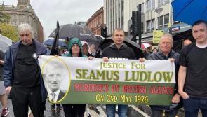 Family of Dundalk man Seamus Ludlow attend Time for Truth rally